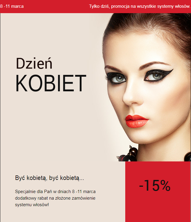 Być kobietą czyli -15% na złożone zamówienia HairAgain!